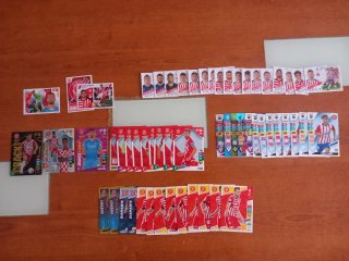 Lote 59 cromos Girona