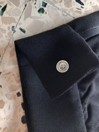 Pantaloni cargo neri Zara