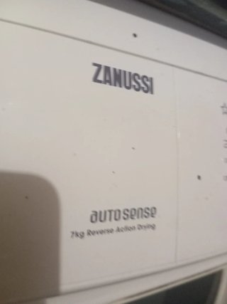 Secadora Zanussi Blanca