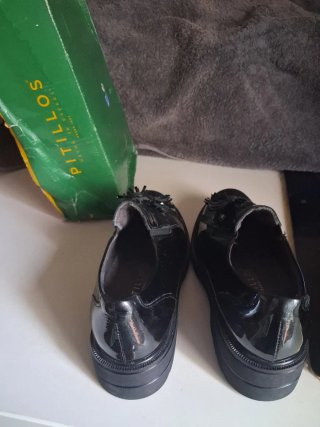 Zapatos Pitillos Negros Talla 38