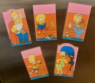 Set 5 Imanes Los Simpson