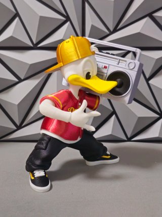 Figura Pato Donald Urbano HipHop 25cm