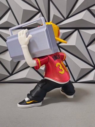 Figura Pato Donald Urbano HipHop 25cm