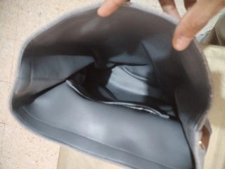 Mochila Bolsao Gris y Marrón