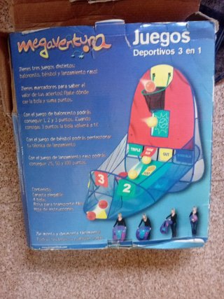 Juego infantil 3 en 1 Megaventura