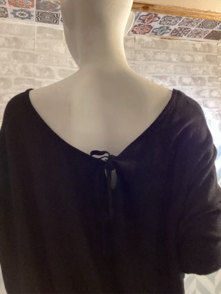 Vestido Bodyflirt Negro Punto XL-XXXL Fruncido