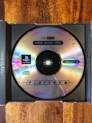 Colin McRae Rally ps1 platinum