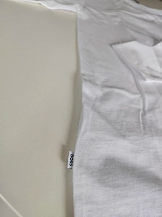 Camiseta Boss Blanca Manga Larga
