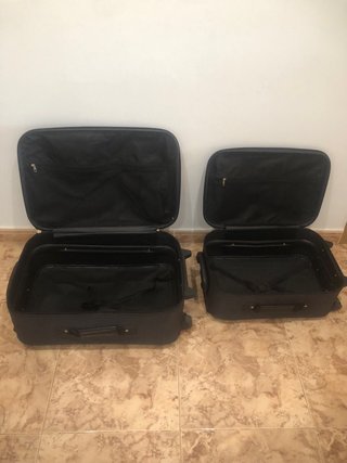 Maletas de viaje negras