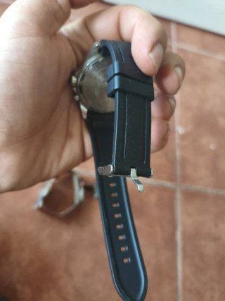Reloj National Geographic Plata y Negro