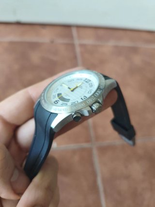 Reloj National Geographic Plata y Negro