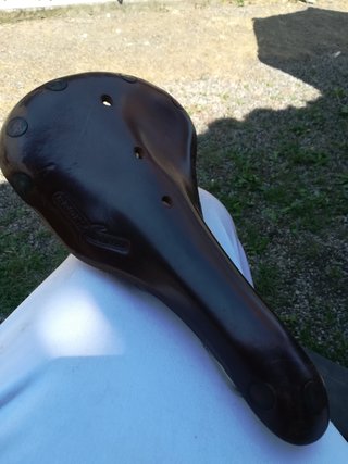Sillín de cuero Brooks Swift Marrón