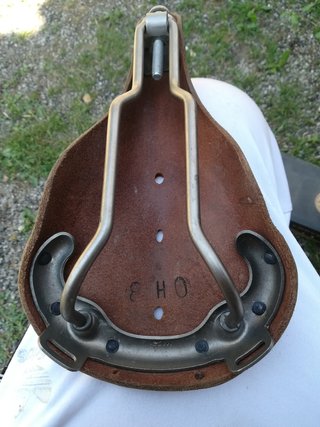 Sillín de cuero Brooks Swift Marrón