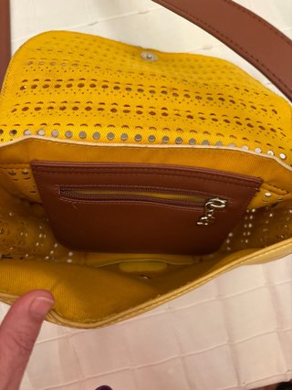 Bolso Desigual amarillo floral