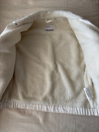 Chaqueta vaquera Bershka borrego Talla XS