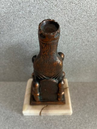 Figura religiosa de bronce