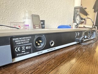 Receptor Shure PG88 Doble