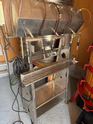 Maquinaria para hacer vino