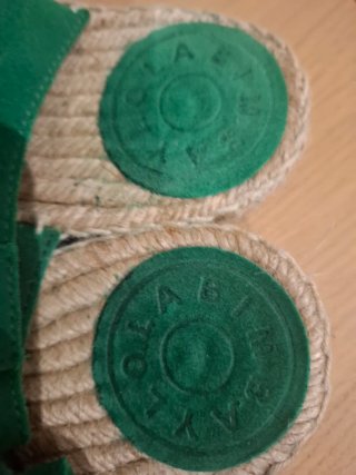 Alpargatas Bimba y Lola, verdes, 39