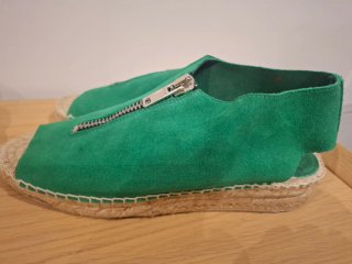 Alpargatas Bimba y Lola, verdes, 39