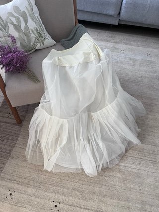 Vestido de Novia San Patrick Beige/Blanco