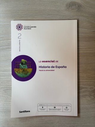 Historia de Espan̋a bachillerato 2