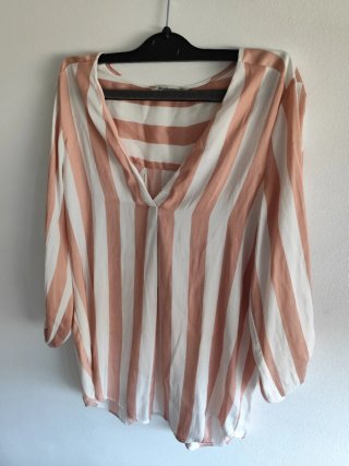 Blusa Stradivarius Rayas