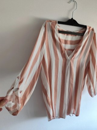 Blusa Stradivarius Rayas