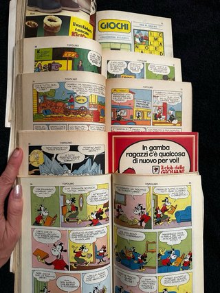 Lotto 8 Fumetti "Topolino" (Anno 1978) -
