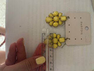 Pendientes Parfois Amarillos