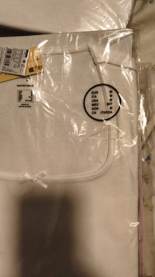 Pijama Mujer Blanco y Negro Estampado