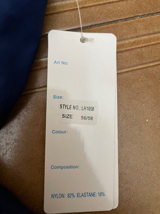 Bañador mujer estampado azul y rosa