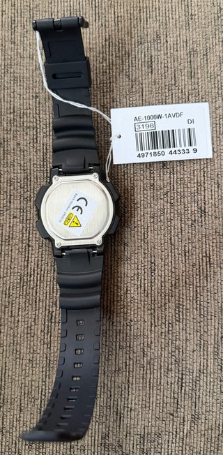 Reloj Digital Negro sin usar
