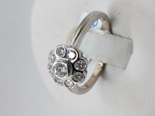 Anillo Oro 18k con Diamantes
