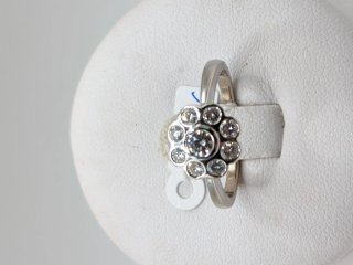 Anillo Oro 18k con Diamantes