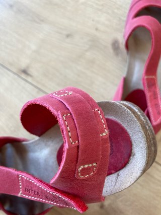 Sandalias Inter-Bios Rojas Talla 37