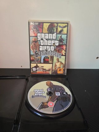 GTA San Andreas PC DVD