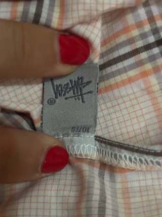 Camicia a quadri manica corta