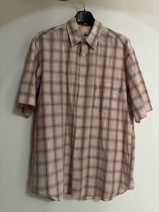 Camicia a quadri manica corta
