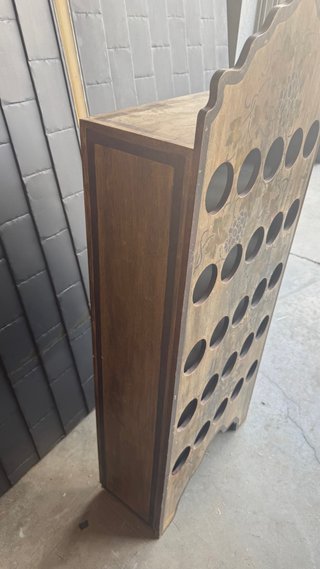 Bodeguero Vintage Antiguo de Madera