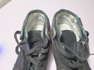 Zapatillas Vans Media Caña Negras Originales