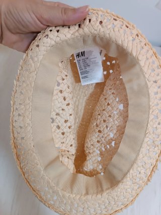 Sombrero infantil de verano beige