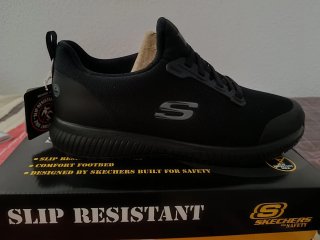 Skechers Work Slip Resistant Zapatos Negros