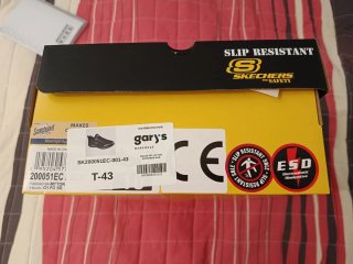 Skechers Work Slip Resistant Zapatos Negros