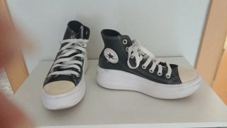 Botas Converse Plataforma Negras