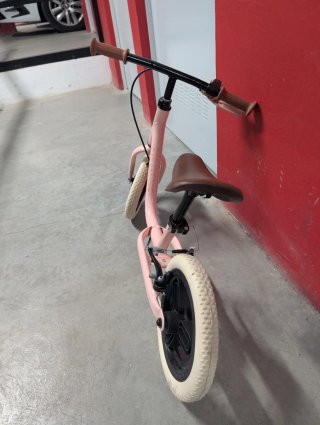 Bicicleta sin pedales BTWIN rosa