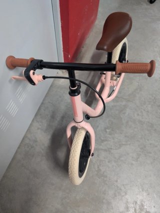 Bicicleta sin pedales BTWIN rosa