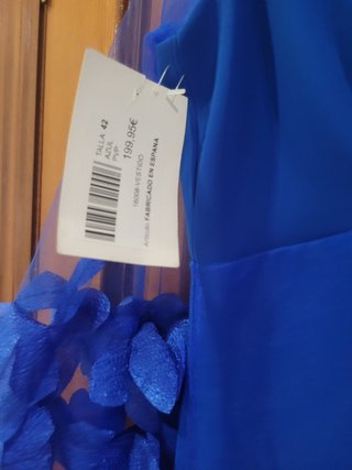 Vestido azul elegante fiesta/ boda/ ceremonia