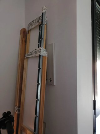 Cama alta KURA IKEA reversible + Dosel