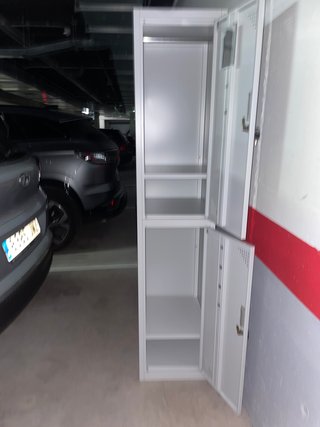 Taquilla metálica 2 puertas 1 cuerpo